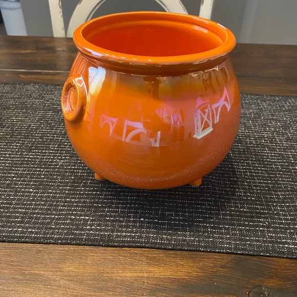 Iridescent Orange Trick Or Treat Bowl - Picture 3 of 3